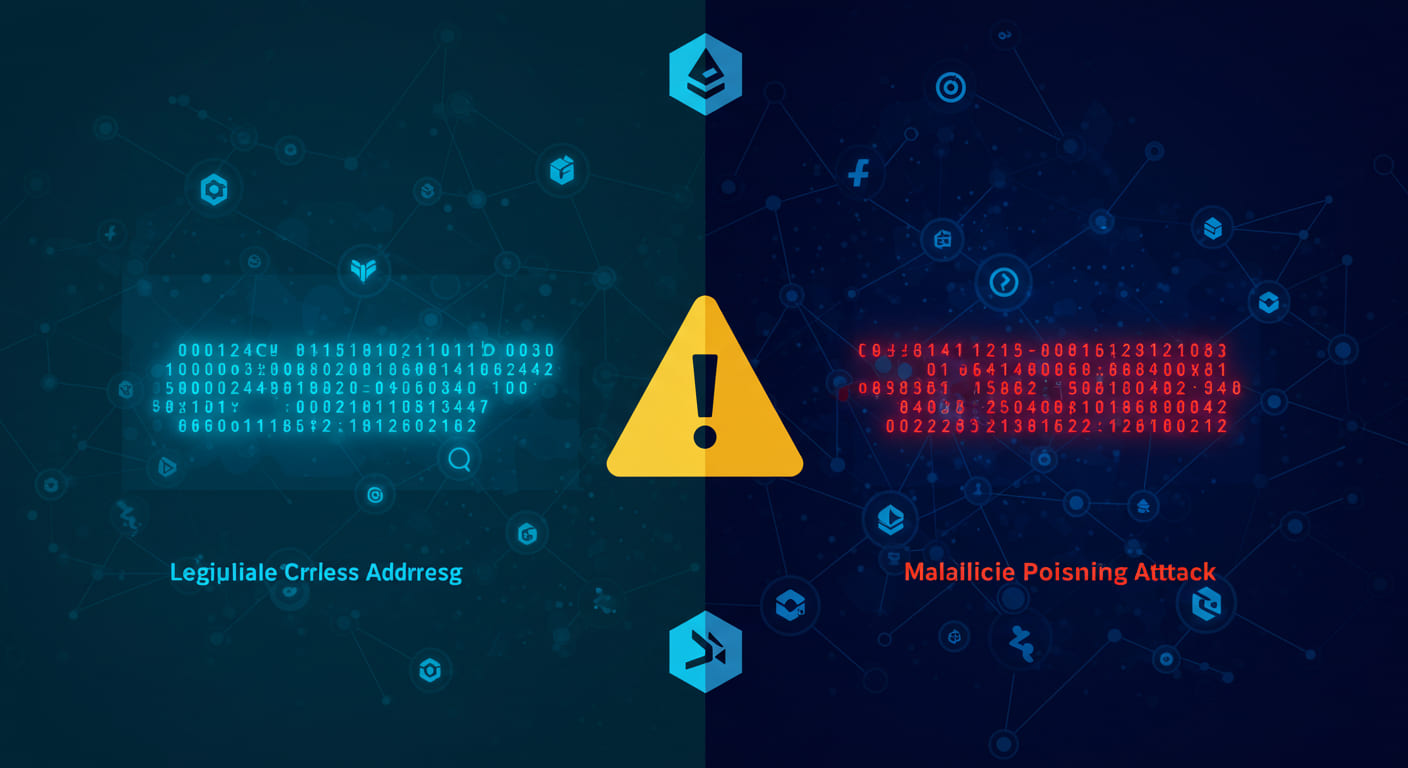 暗号資産アドレス・ポイズニング攻撃2億7,000万件発生、TrugardとWebacyが対策