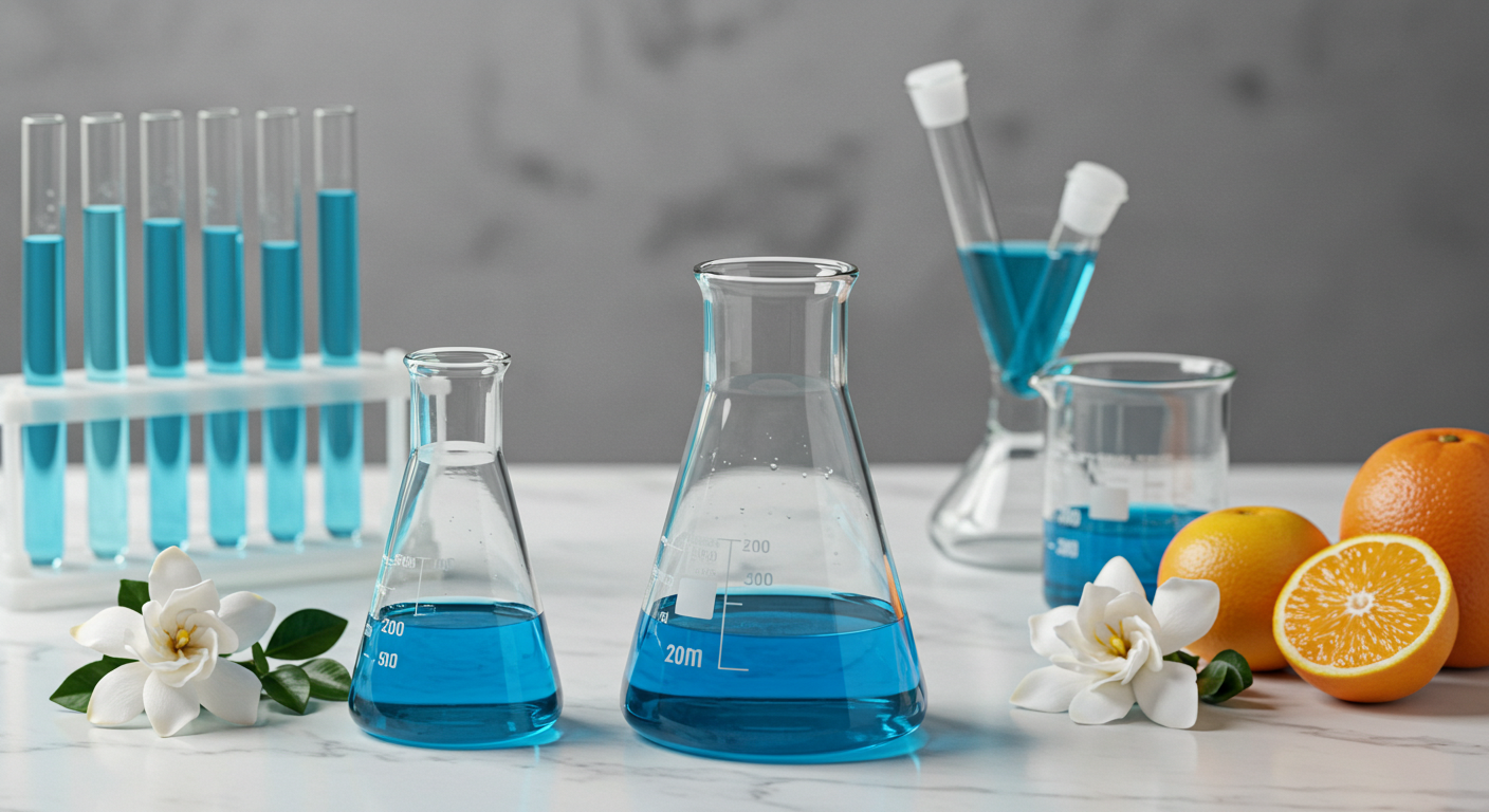 石油系から天然へ：FDA承認「ガーデニア（ゲニピン）ブルー」が変える食品着色料の