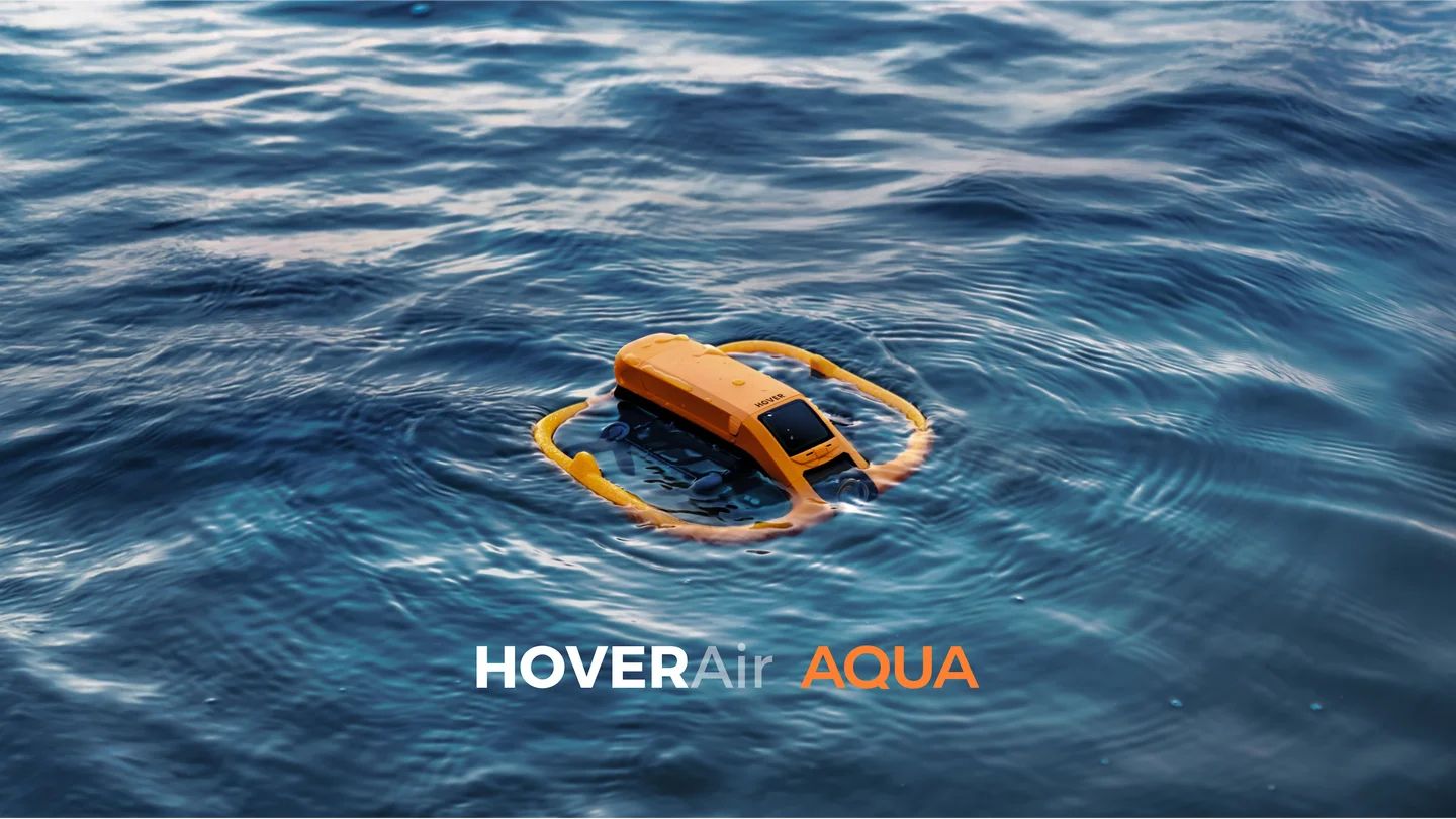 HoverAir Aqua登場、世界初100%防水ドローンが999ドル｜2026年春日本販売予定