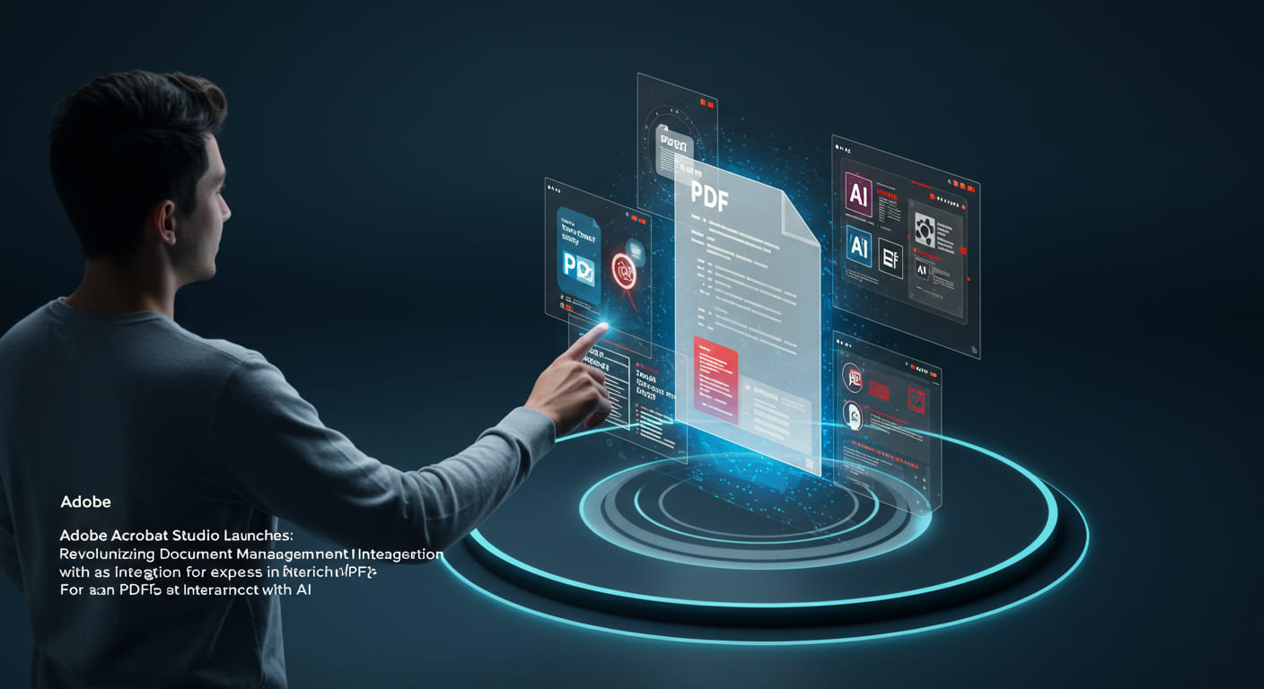 Adobe Acrobat Studio発表：PDFがAIと対話する時代へ、Express統合で文書