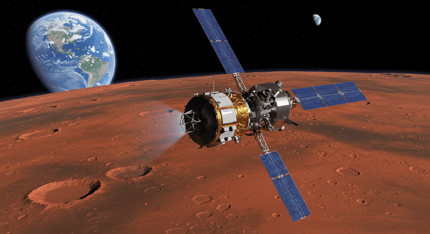 Blue Originの火星通信軌道船MTOが切り拓く2028年火星通信革命 - innovaTopia - （イノベトピア）