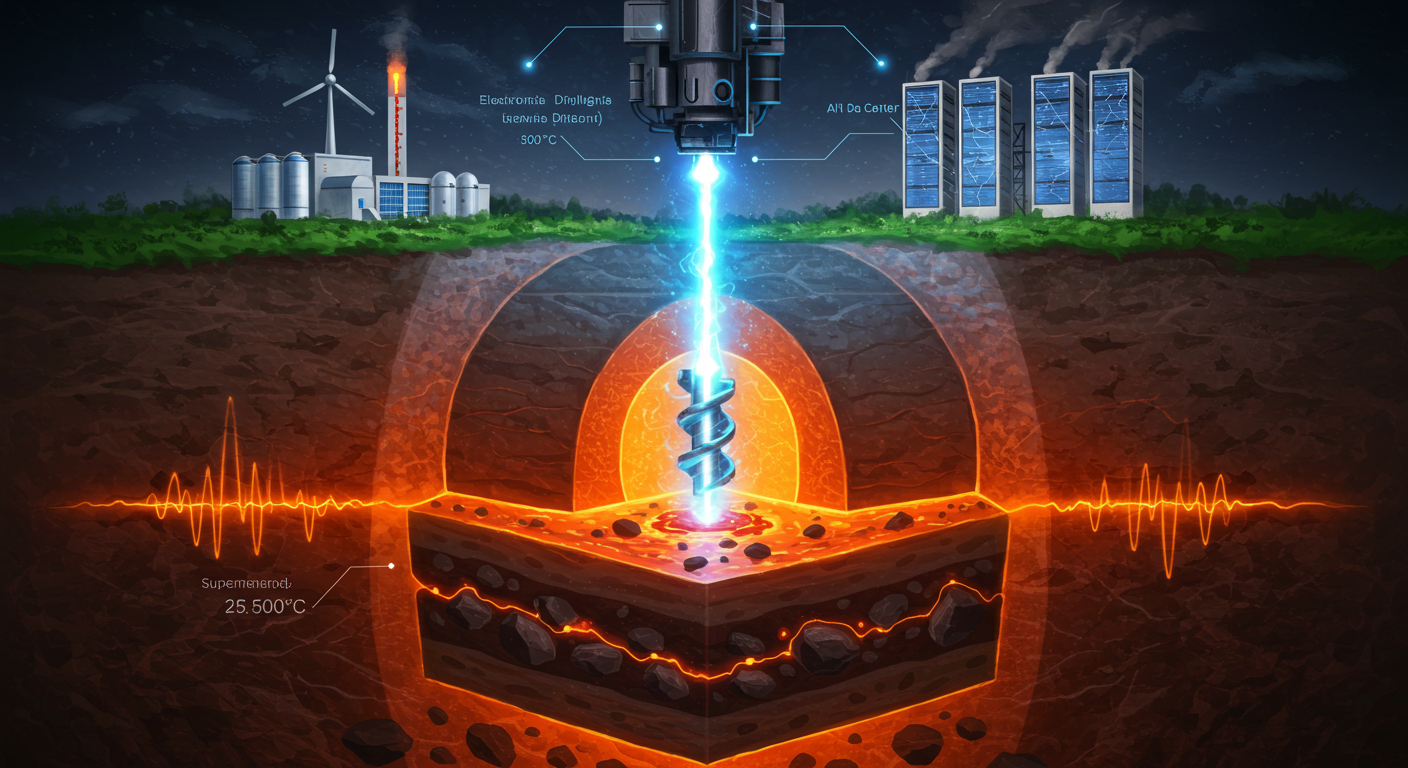 Quaise Energy、ミリ波掘削でスーパーホット地熱エネルギー実現へ｜AI時代の電力需要に革新的解決策 - innovaTopia - （イノベトピア）