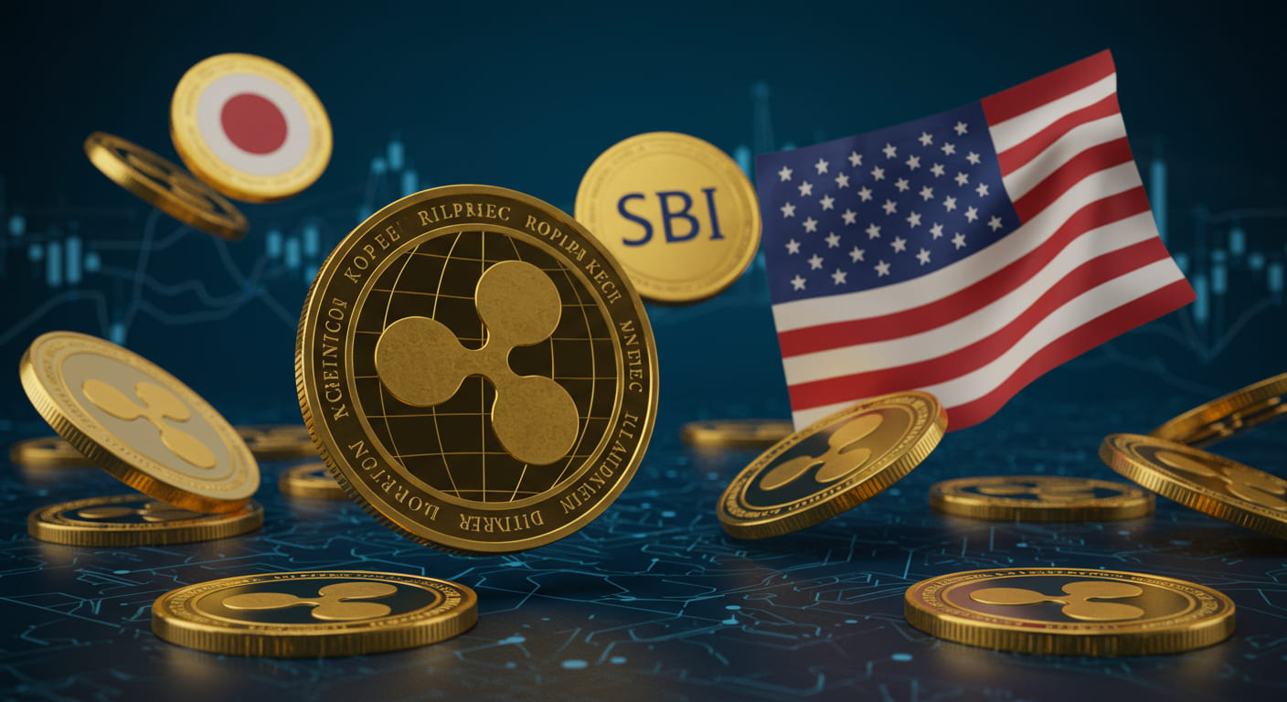 RLUSDが日本上陸決定、リップル・SBI提携で3000億ドル市場に挑戦