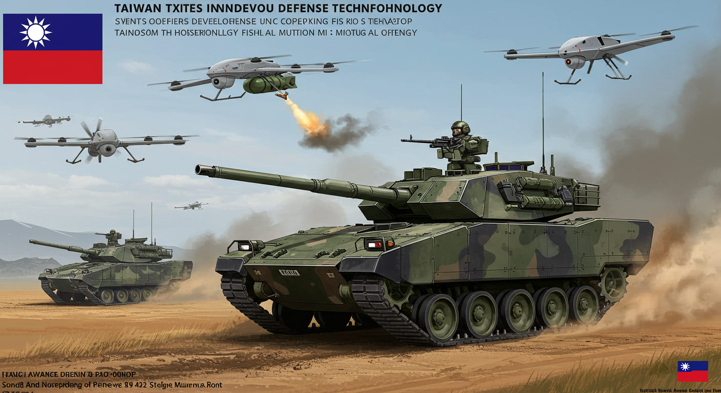 台湾兵器局・NCSIST、105mm砲搭載D3車輪式戦車と国産ドローン2機を公開 - innovaTopia - （イノベトピア）