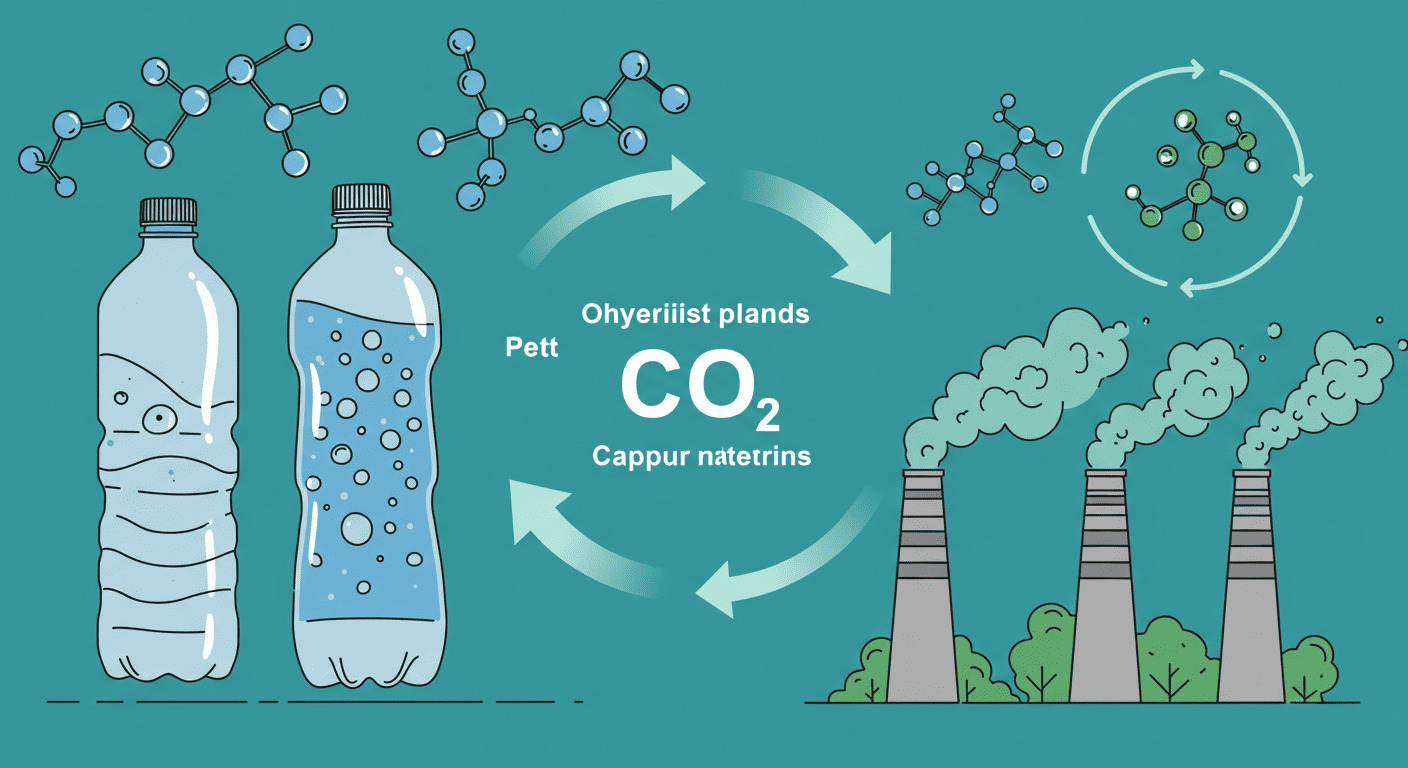 コペンハーゲン大のBAETA技術｜プラスチック廃棄物がCO₂吸着材に変身