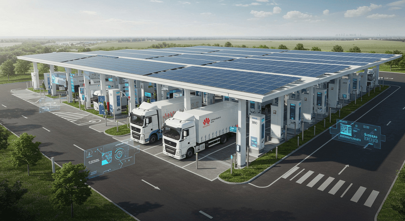 Huawei、世界初100MW充電ステーションで5分100km充電を実現——Tesla Superchargerの4倍出力で電動トラック革命 - innovaTopia - （イノベトピア）