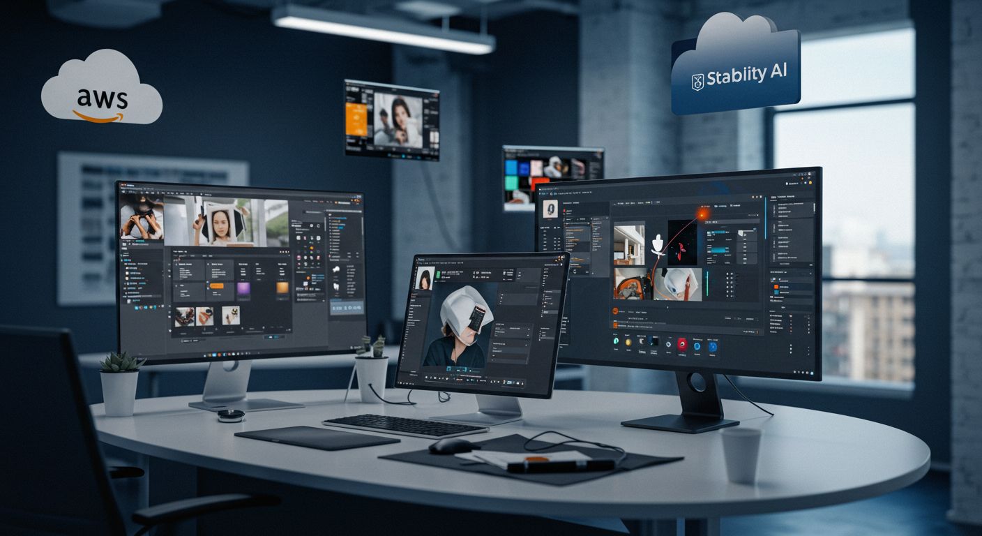 Amazon Bedrock、Stability AI Image Services統合で企業向け画像編集を本格開始