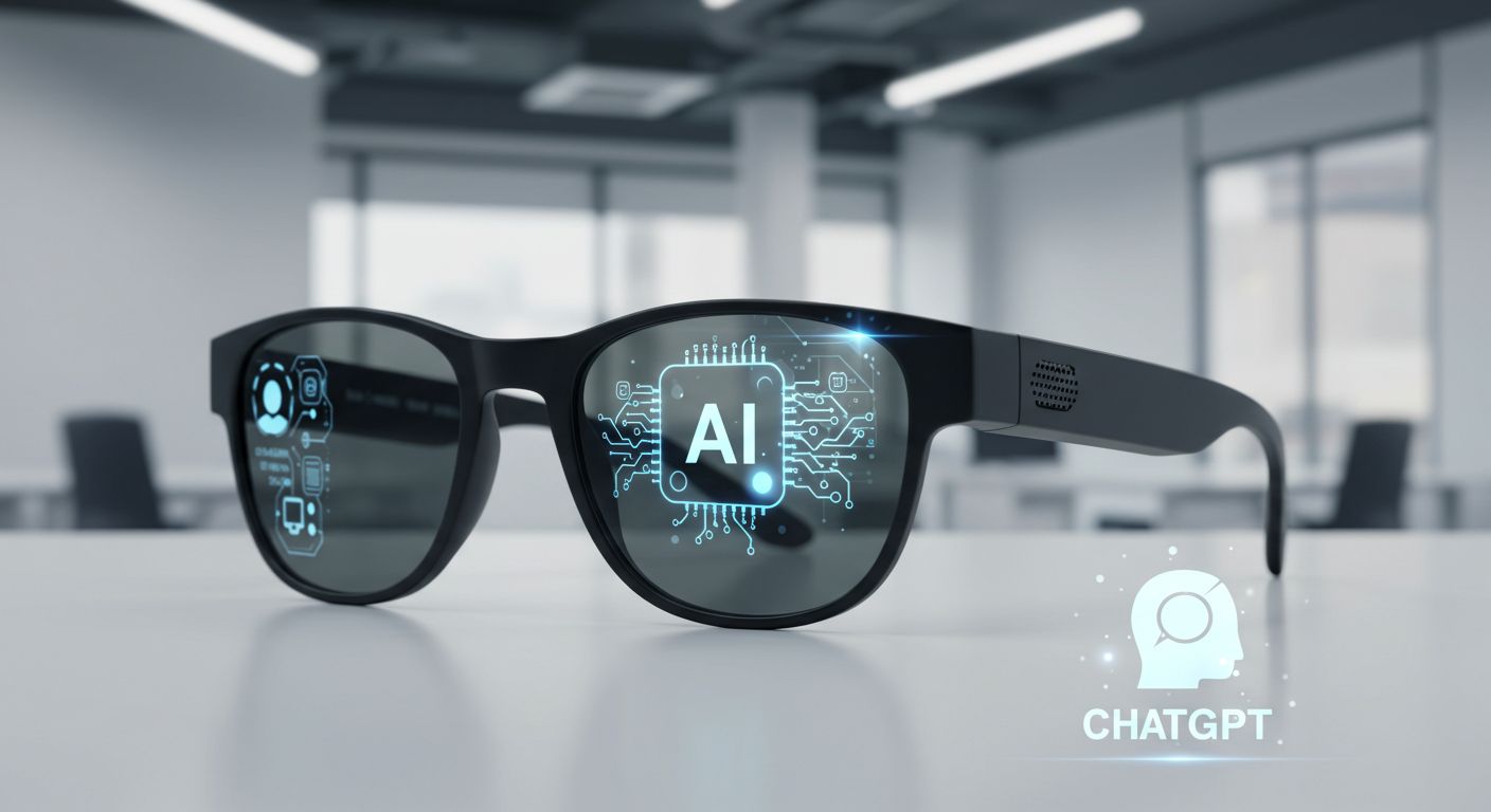 OpenAI、ChatGPTスマートグラス開発を検討か – サム・アルトマンの発言を覆す戦略転換