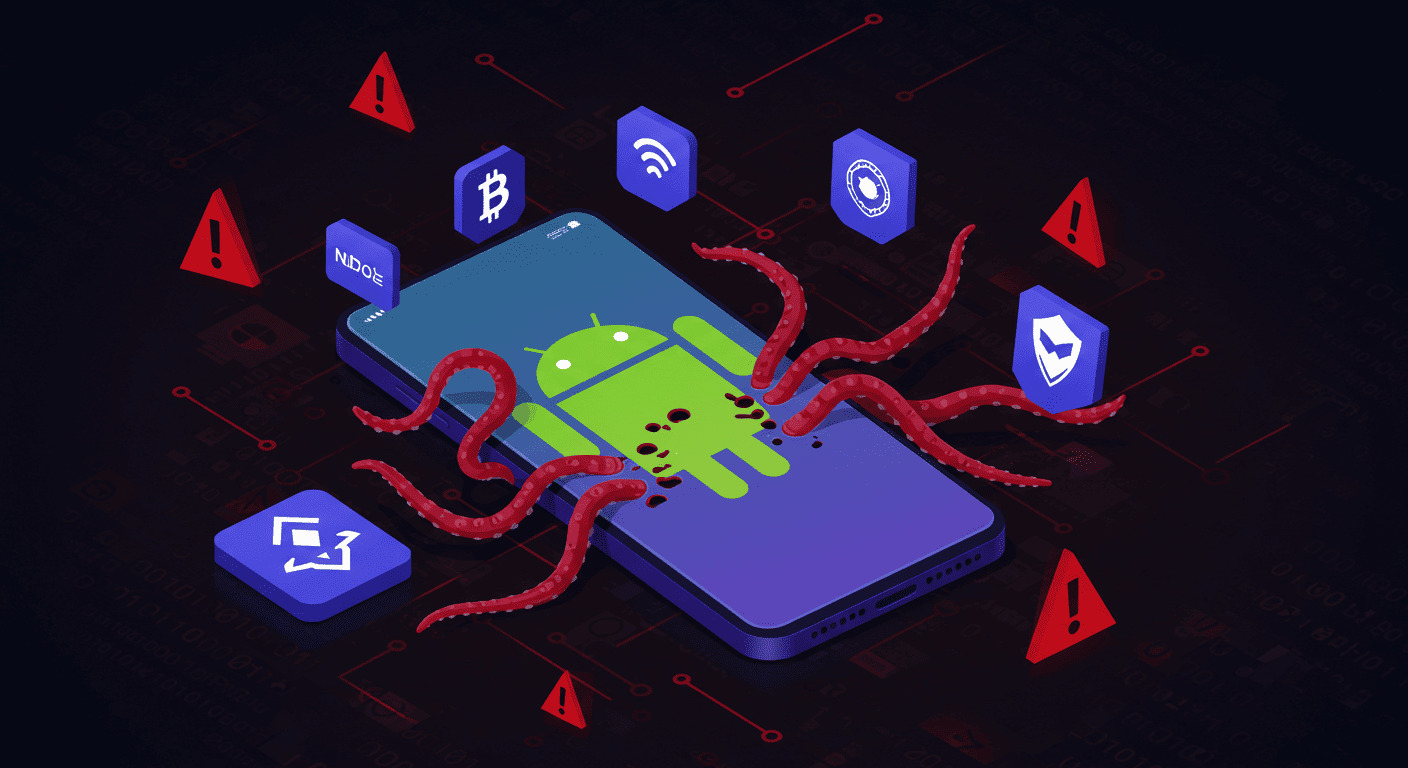 RatOnマルウェアがAndroid端末を狙い撃ち｜複合型サイバー攻撃が暗号通貨業界