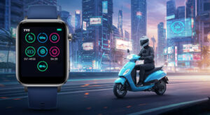 TVS MotorとNoise提携─iQubeで実現したEV×スマートウォッチ時代 - innovaTopia - （イノベトピア）