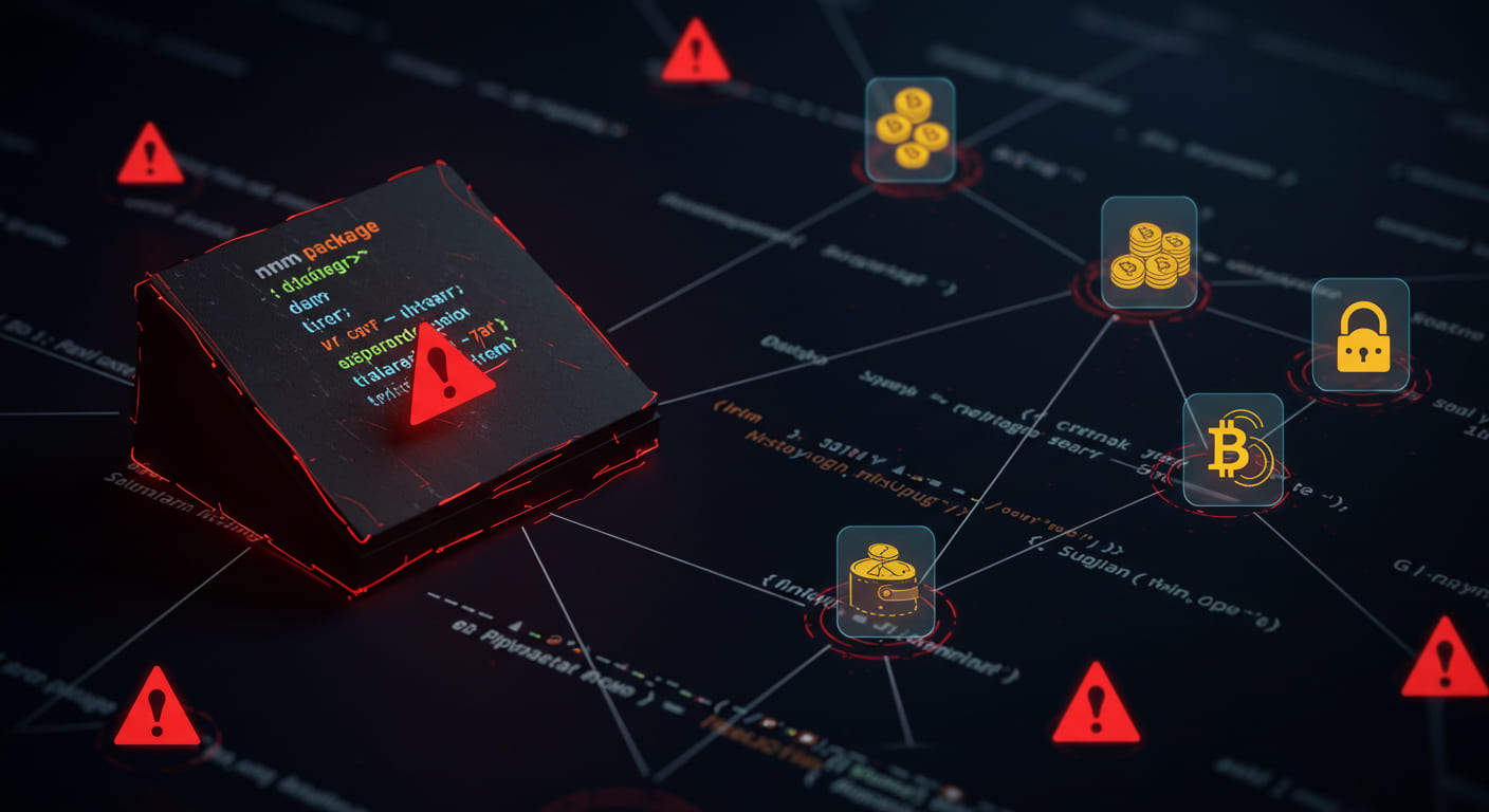 npm史上最大のサプライチェーン攻撃chalkdebug等18パッケージ侵害で週間26億DL影響 1 - innovaTopia npm史上最大のサプライチェーン攻撃:chalk・debug等18パッケージ侵害で週間26億DL影響 - innovaTopia - (イノベトピア)