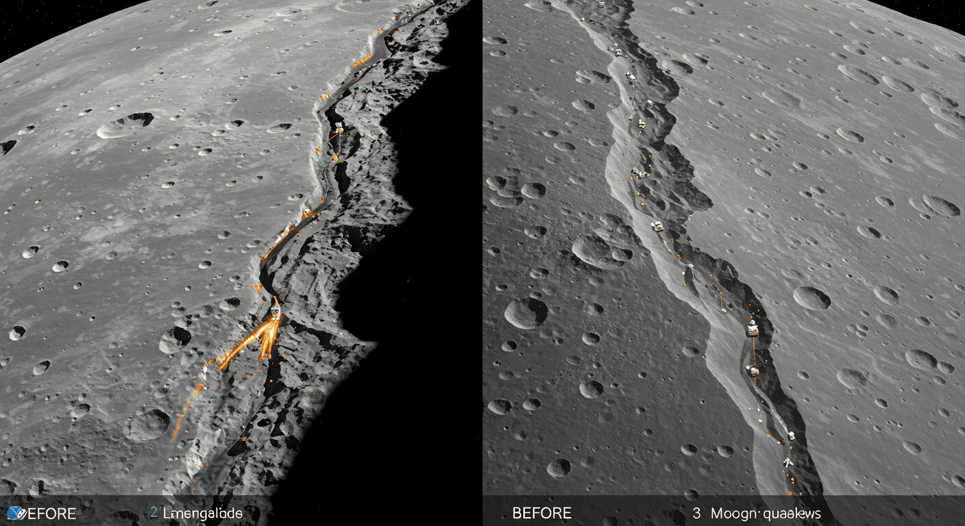 中国研究チームが月面で41の地すべりを発見、月震が原因と判明｜将来の月基地計画に影響 - innovaTopia - （イノベトピア）