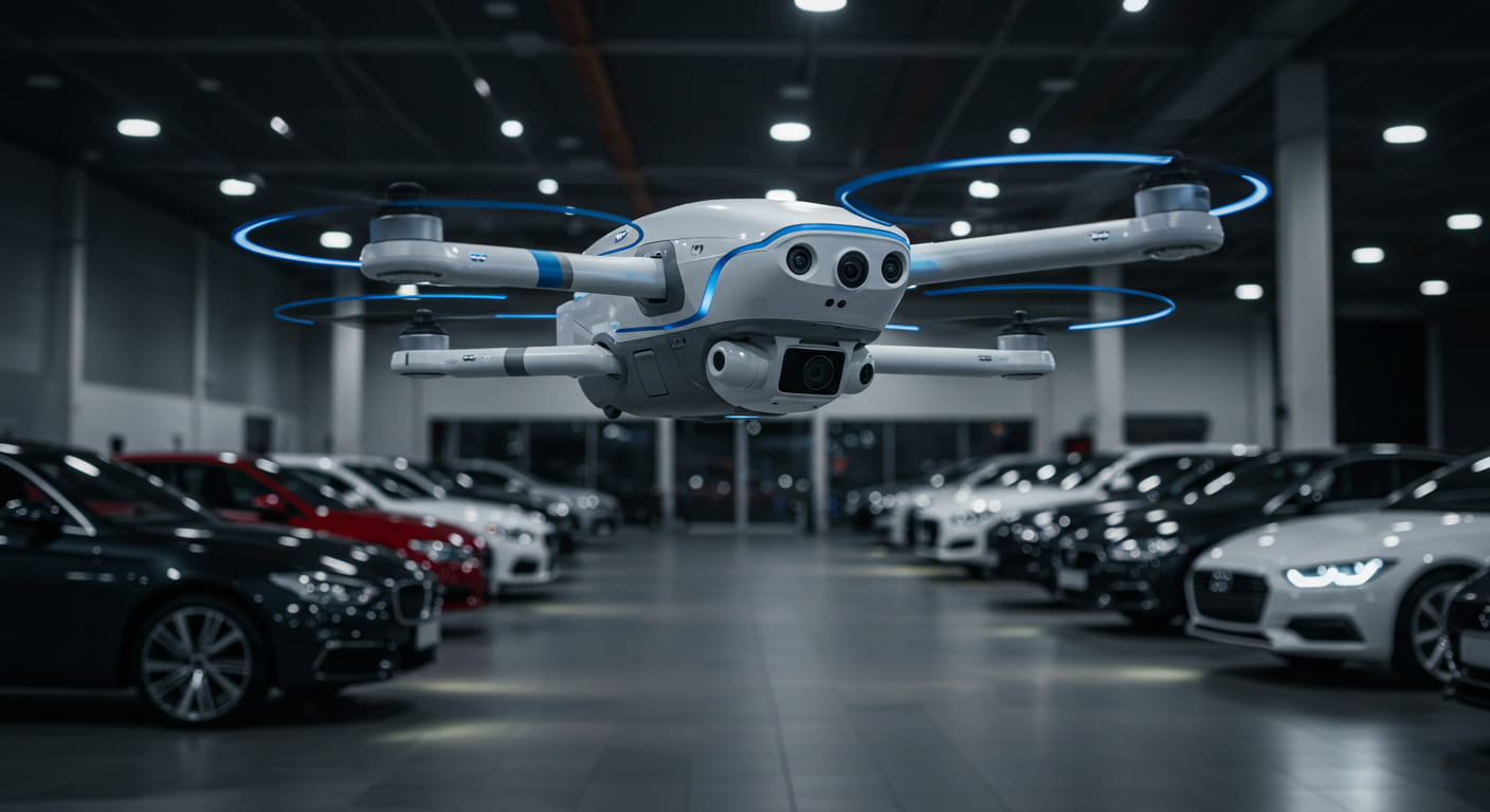 自動車ディーラー窃盗をドローンが撃退　全米初BVLOS免許で警備業界に革命 - innovaTopia - （イノベトピア）