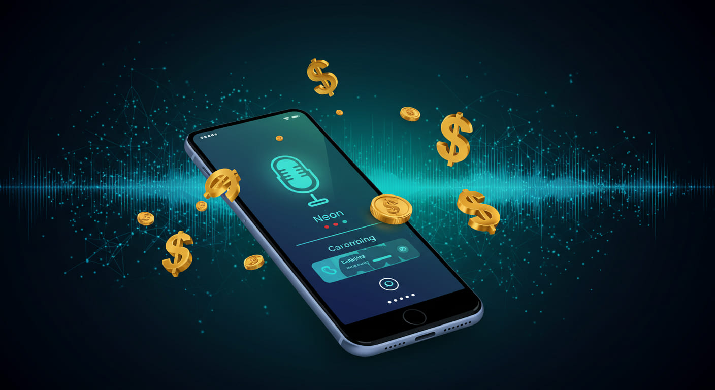 通話データでお金を稼ぐNeonアプリ、AI業界のデータ不足解決と新たなプライバシー問題 - innovaTopia - （イノベトピア）