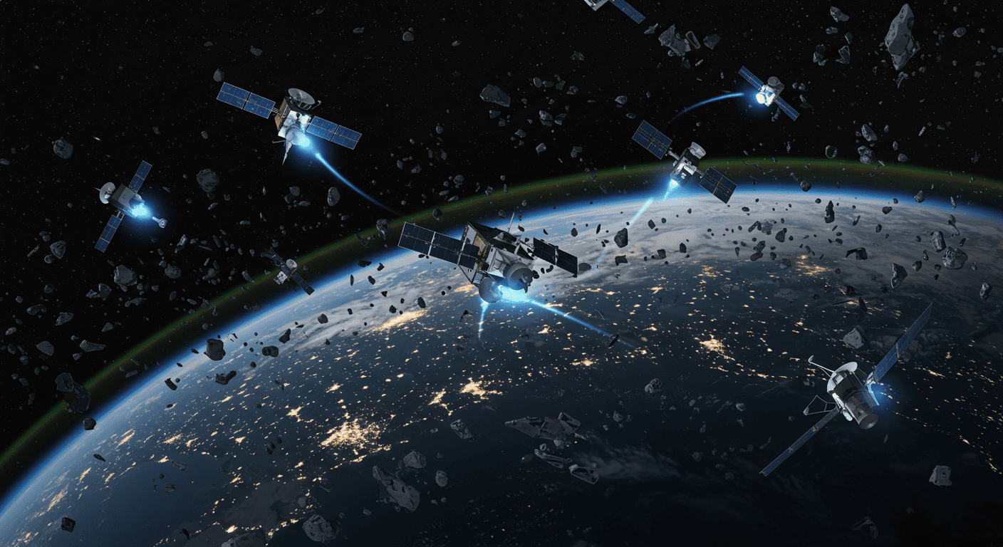 スペースデブリ問題が転換点に｜AstroscaleとClearSpaceが挑むデブリ除去の