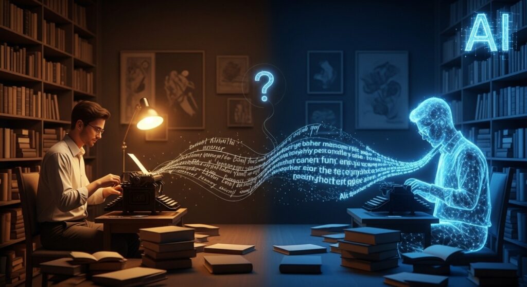 AI文学が人間を超えた日 - ChatGPT生成作品を読者が支持、著作権法に影響も - innovaTopia - （イノベトピア）