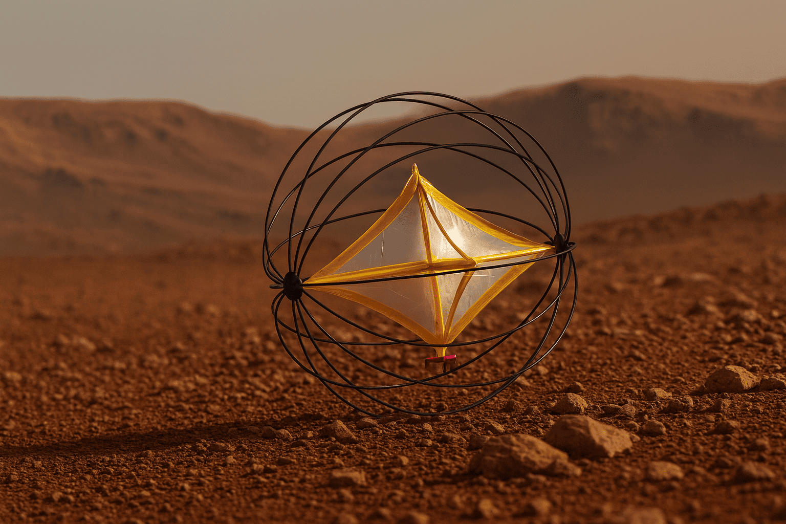 風力駆動の火星ローバー「タンブルウィード」、2025年に実証試験成功―100日で422km移動可能に - innovaTopia - （イノベトピア）