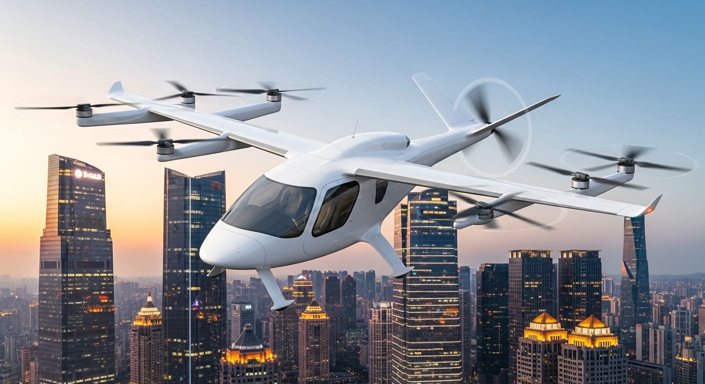 EHang、航続距離200kmの長距離eVTOL「VT35」を発表｜都市間輸送の実現へ - innovaTopia - （イノベトピア）