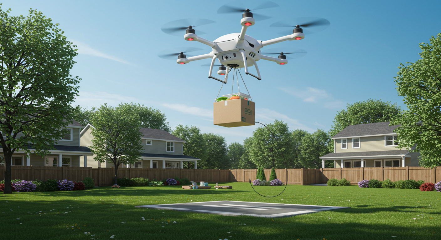 Flytrex、ドローン配送の転換点｜BVLOS承認取得とUber提携で全米展開 - innovaTopia - （イノベトピア）