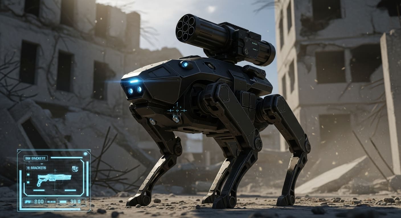 Skyborne開発｜米軍評価中の手榴弾発射ロボット犬CODiAQが実戦投入に向けテスト段階へ - innovaTopia - （イノベトピア）