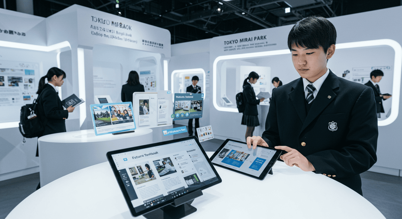 高校生開発のAI教科書「未来の教科書」が日本科学未来館に登場 - タイトル入力だけで教科書と解説動画を生成 - innovaTopia - （イノベトピア）