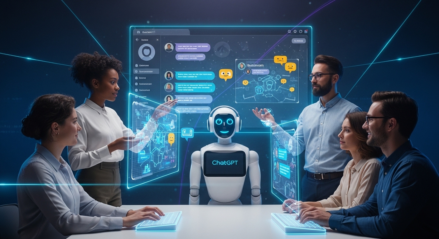 ChatGPTグループチャットOpenAIの新機能が協働の未来を日本など4地域で先行実装 - innovaTopia ChatGPTグループチャット:OpenAIの新機能が協働の未来を日本など4地域で先行実装 - innovaTopia - (イノベトピア)