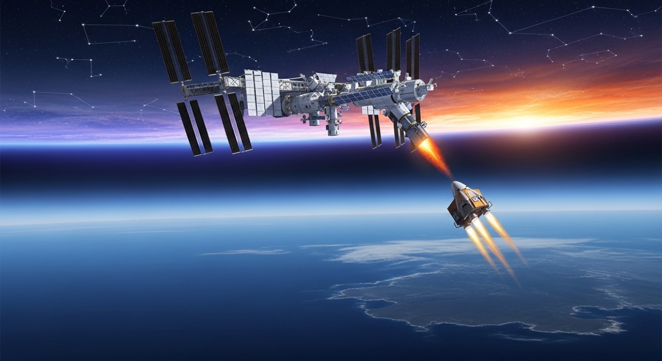 ISS最終段階へ | NASAが選んだSpaceXのデオービット戦略と次世代商業ステーション時代 - innovaTopia - （イノベトピア）