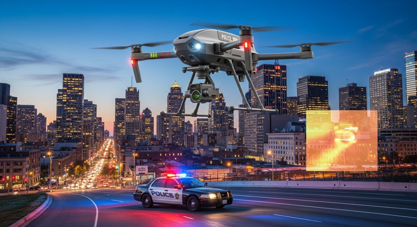 RAVEN始動｜コロンバス警察が描く「空からの法執行」とドローン監視の未来 - innovaTopia - （イノベトピア）