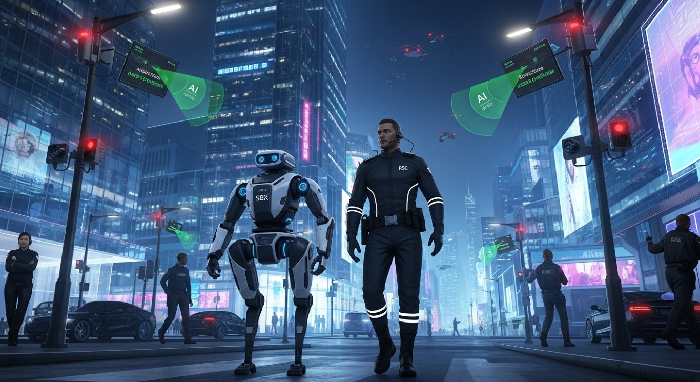 SBX AI警備×アール・エス・シー｜ソフトバンクロボティクスが切り拓く次世代警備ソリューション - innovaTopia - （イノベトピア）