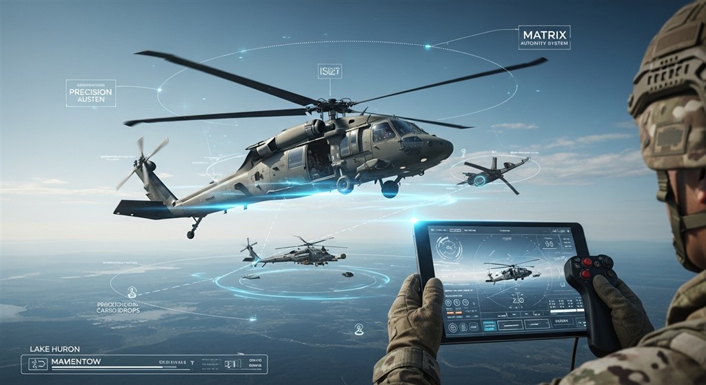 Sikorsky MATRIX対応ブラックホーク、タブレット遠隔制御で自動運用に成功 - innovaTopia - （イノベトピア）