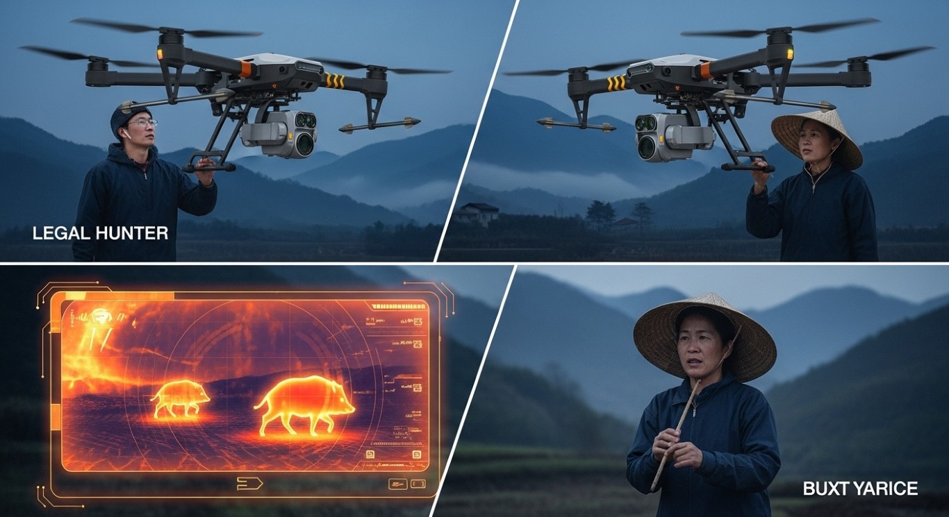 中国の狩猟ドローン、法規制の空白地帯で誤用拡大──SNS拡散が招く新たな課題 - innovaTopia - （イノベトピア）