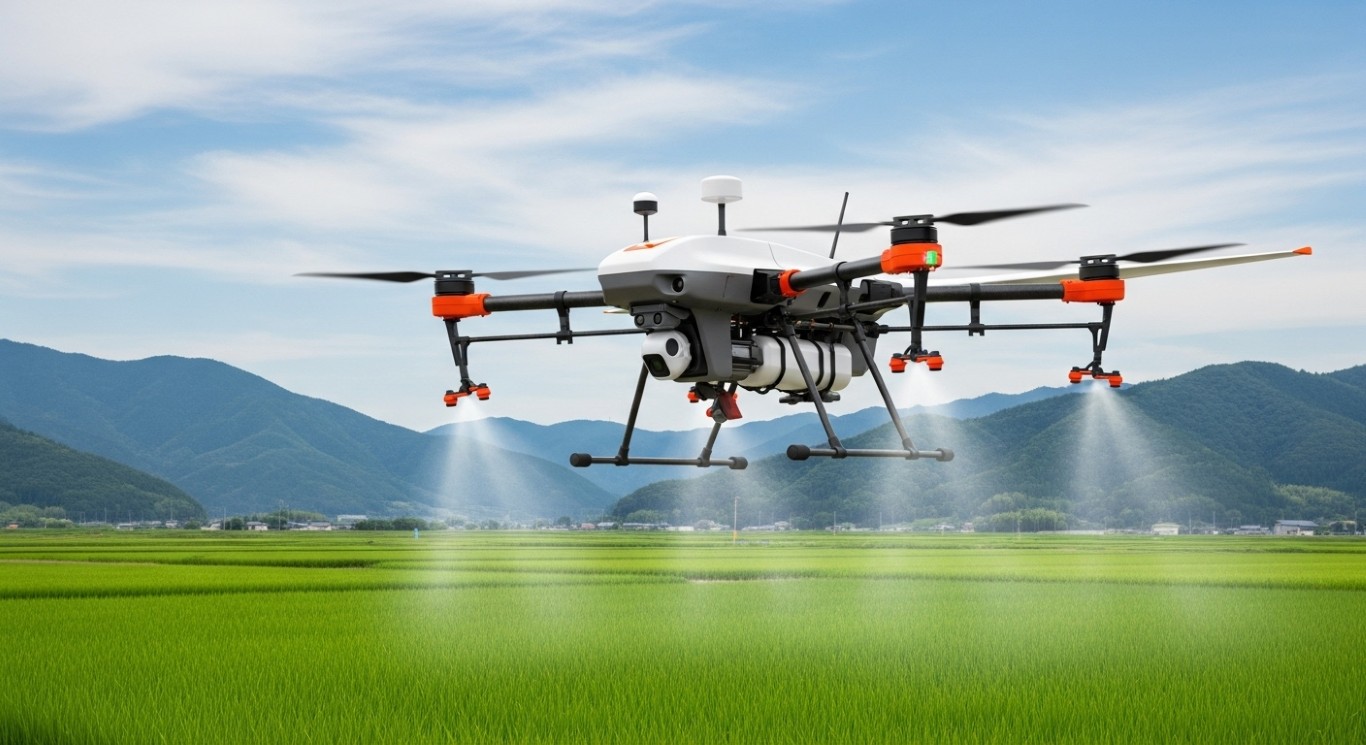 農業ドローンAgras T70P/T25P登場｜散布から物資運搬まで農業自動化を加速 - innovaTopia - （イノベトピア）