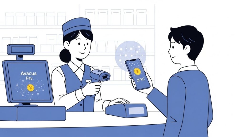 Avacus PayでJPYC店舗決済　QRコードで手数料0％を実現する次世代Web3ソリューション - innovaTopia - （イノベトピア）