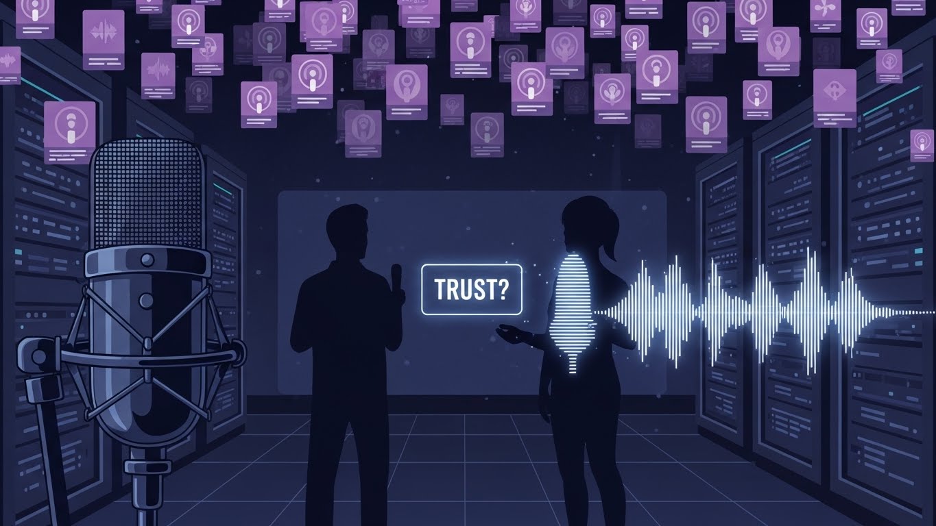 ElevenLabsHume AIで進む音声クローンPodcastは信頼をどう守るのか - innovaTopia ElevenLabs・Hume AIで進む音声クローン、Podcastは“信頼”をどう守るのか - innovaTopia - (イノベトピア)