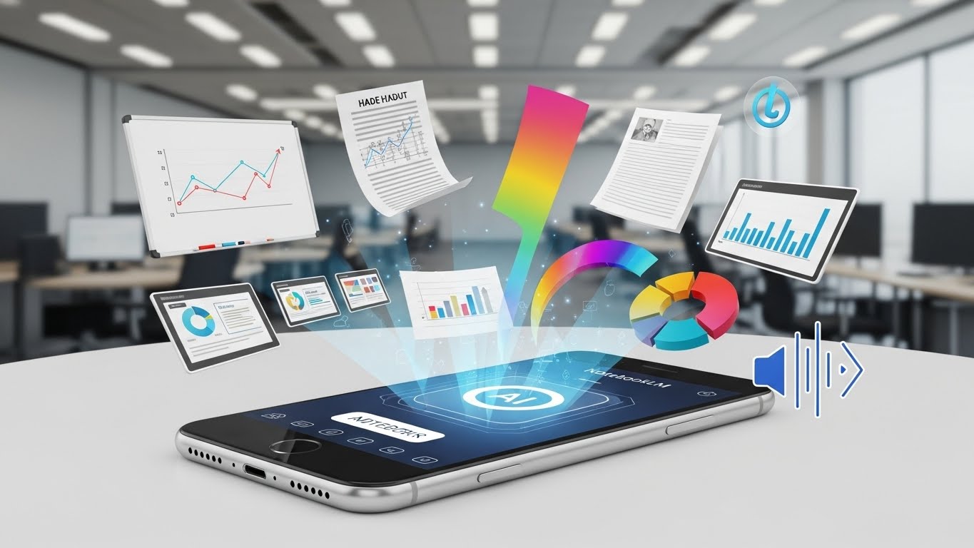 Google NotebookLMモバイル版が進化:カメラ入力とNano Banana Proで「スマホだけAIワークフロー」時代へ - innovaTopia - (イノベトピア)