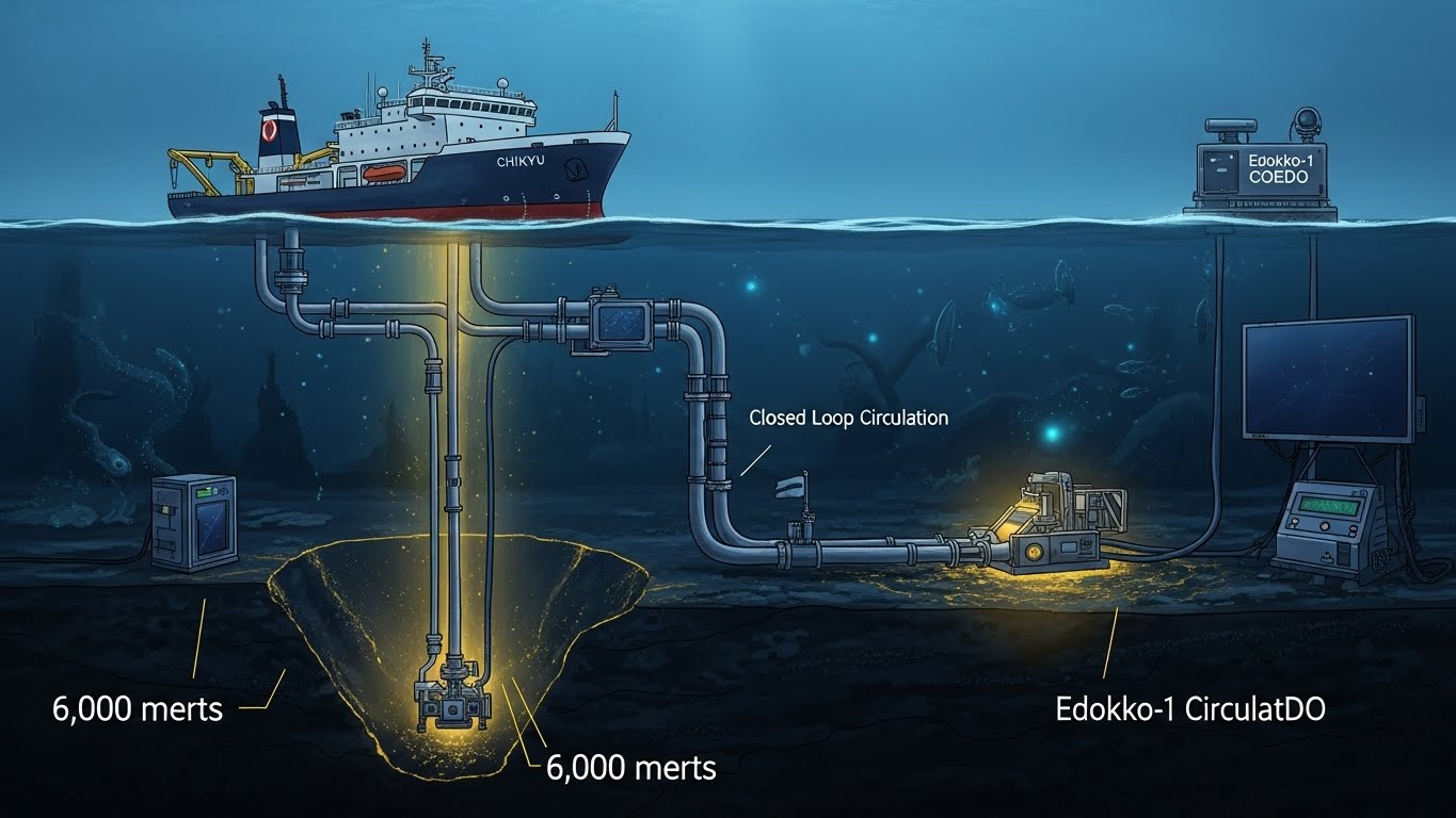 JAMSTEC、南鳥島で世界初の深海6,000m級レアアース採鉱試験へ──2026年1月から接続試験を実施 - innovaTopia - （イノベトピア）
