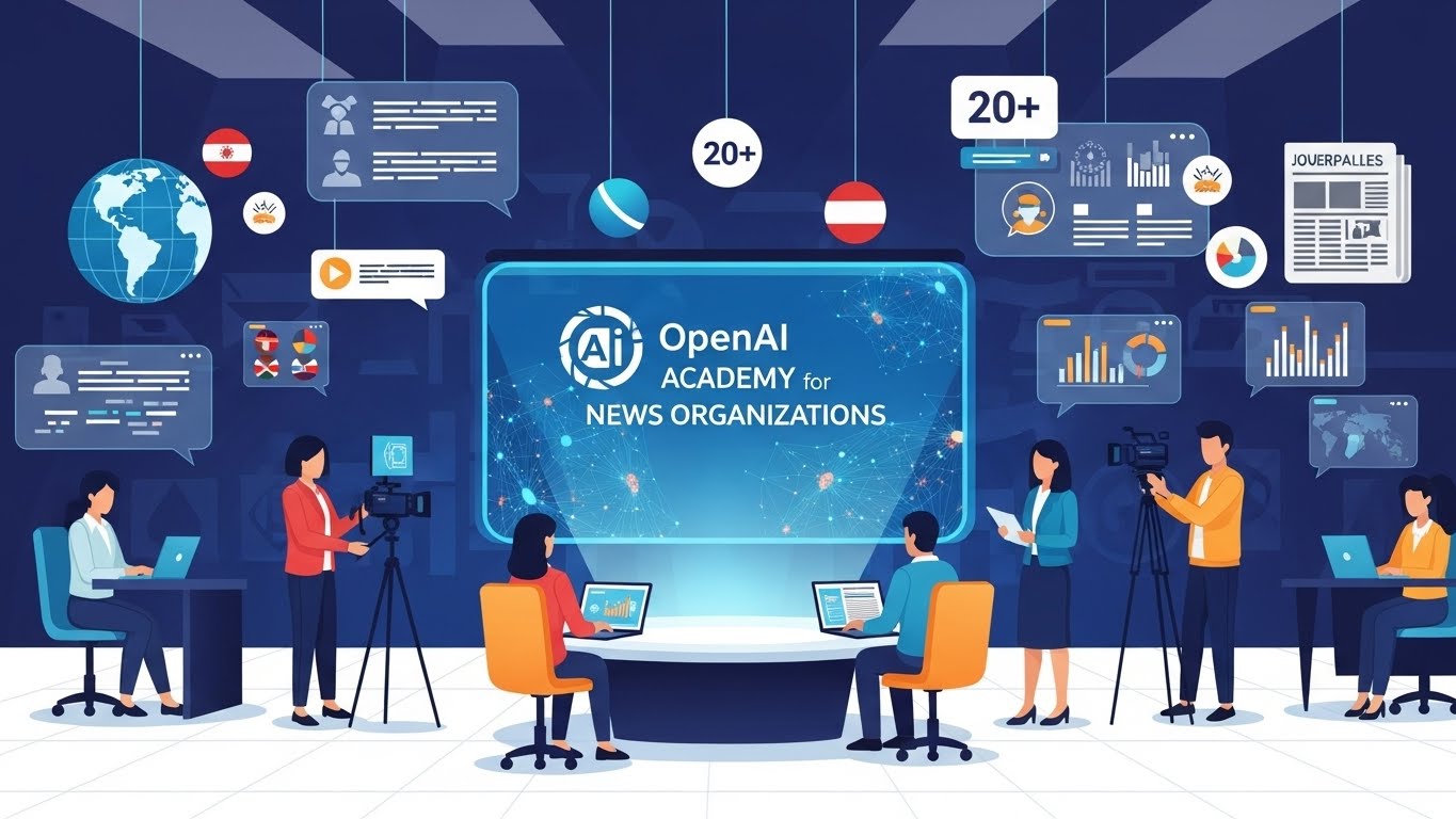 OpenAI Academy for News Organizations開設　ジャーナリスト向けAI教育を本格化 - innovaTopia - （イノベトピア）