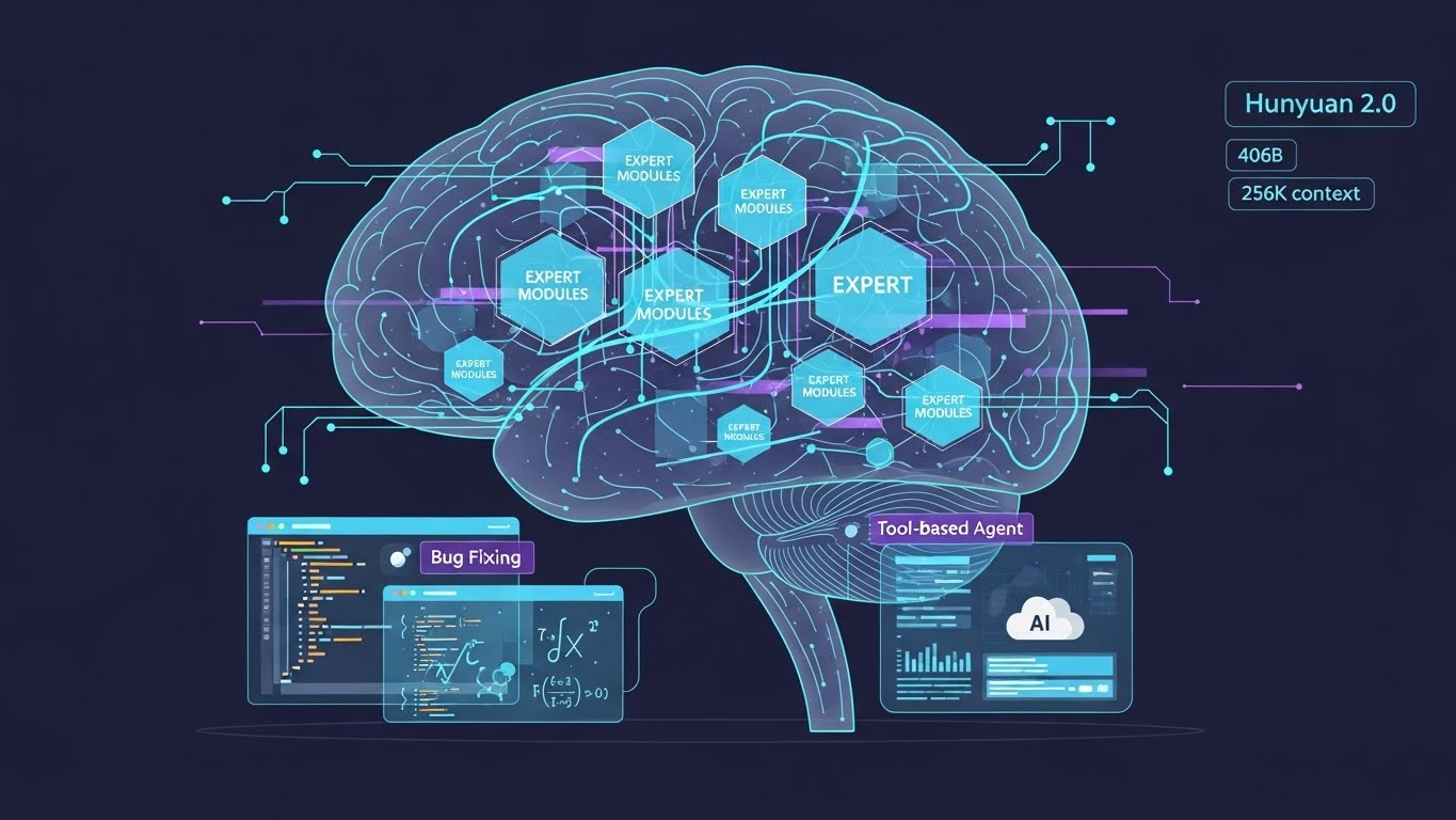 Tencent Hunyuan 20406B MoEモデルが数学推論とAgentic Codingを加速する理由 - innovaTopia Tencent Hunyuan 2.0:406B MoEモデルが数学推論とAgentic Codingを加速する理由 - innovaTopia - (イノベトピア)