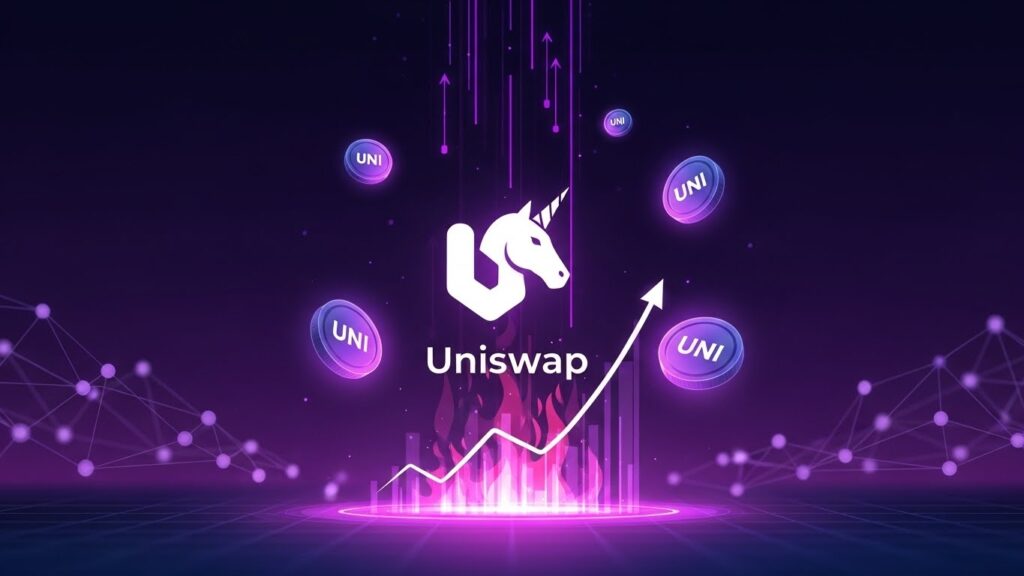 Uniswap、1億UNI（約600億円）バーンを可決──プロトコルフィー導入で価値蓄積モデルへ転換 - innovaTopia - （イノベトピア）