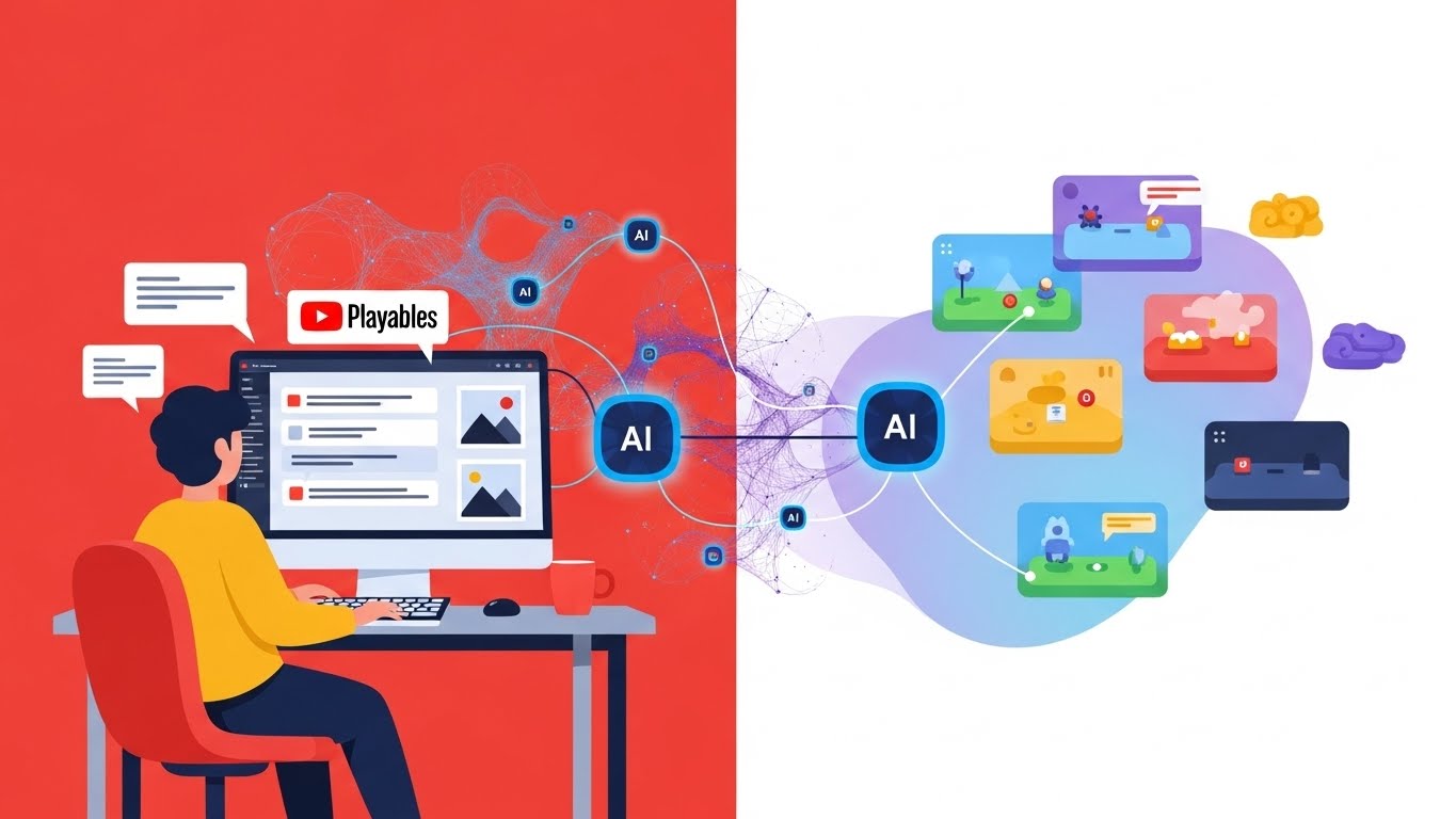 YouTube、Gemini活用の「Playables Builder」公開──テキストや画像からゲーム自動生成 - innovaTopia - （イノベトピア）