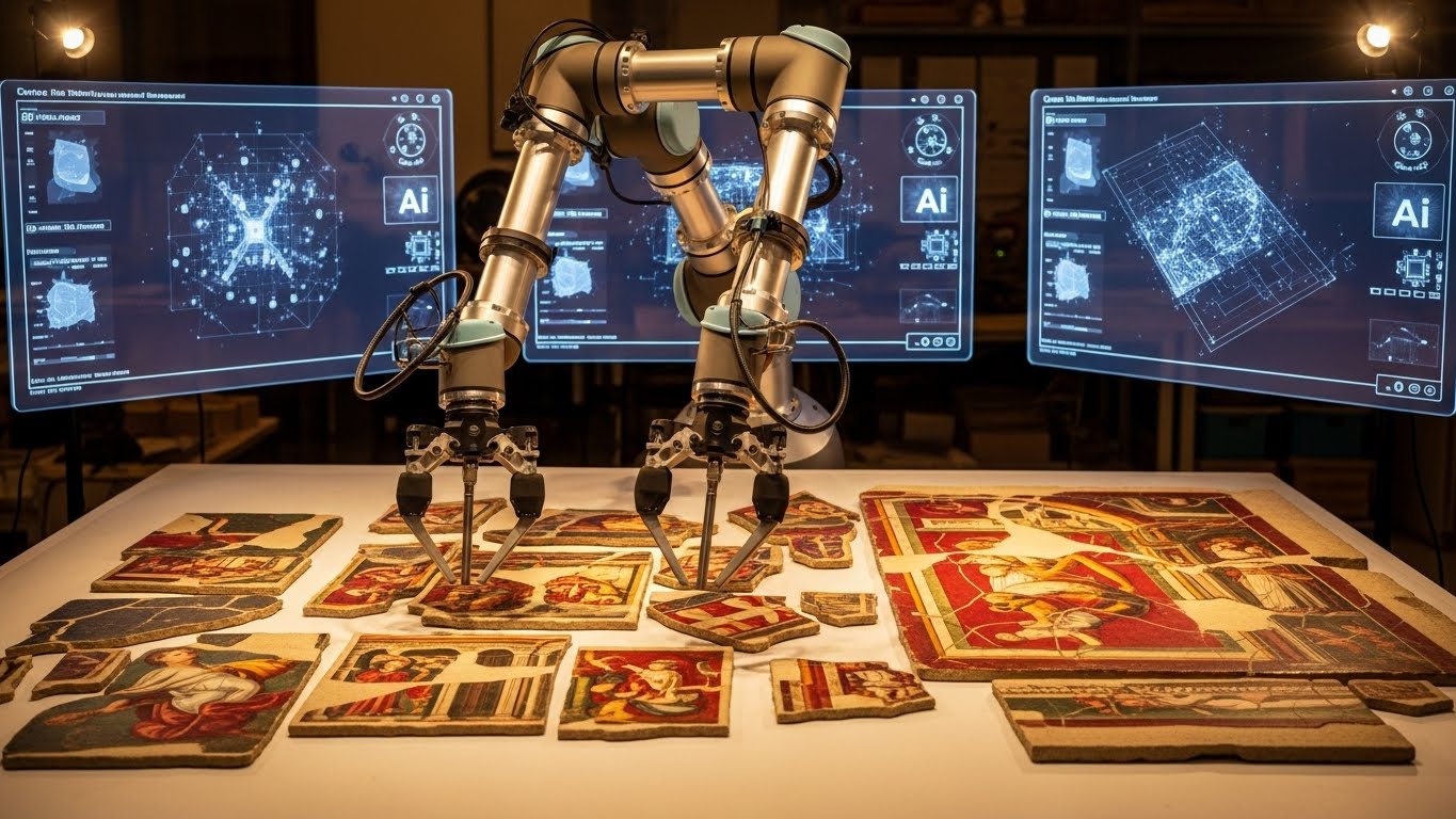 ポンペイ遺跡でAI×ロボット修復システム実用化数千の断片から古代フレスコ画を再構築 - innovaTopia ポンペイ遺跡でAI×ロボット修復システム実用化、数千の断片から古代フレスコ画を再構築 - innovaTopia - (イノベトピア)