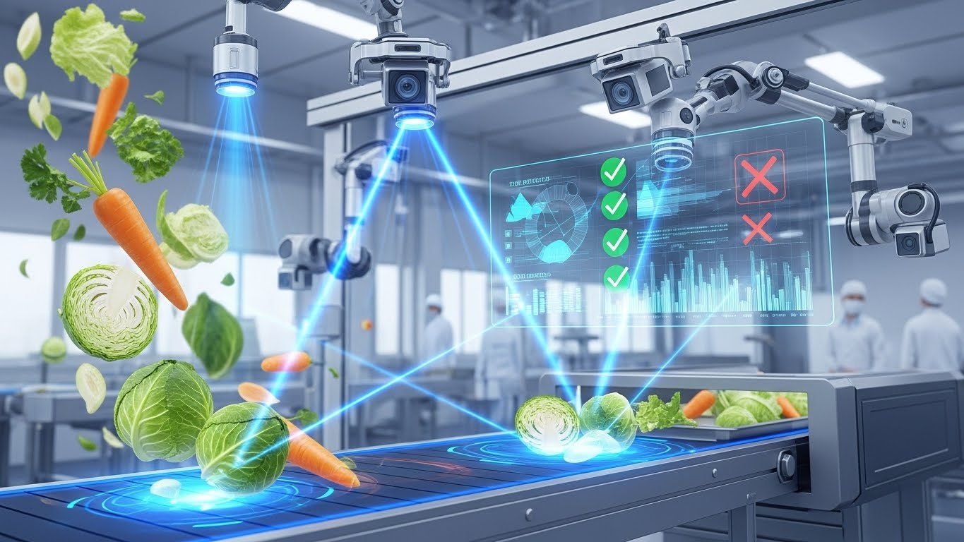 マルハニチロ×ロビット、AI検査装置「TESRAY」導入。カット野菜検品を自動化へ - innovaTopia マルハニチロ×ロビット、AI検査装置「TESRAY」導入。カット野菜検品を自動化へ - innovaTopia - (イノベトピア)