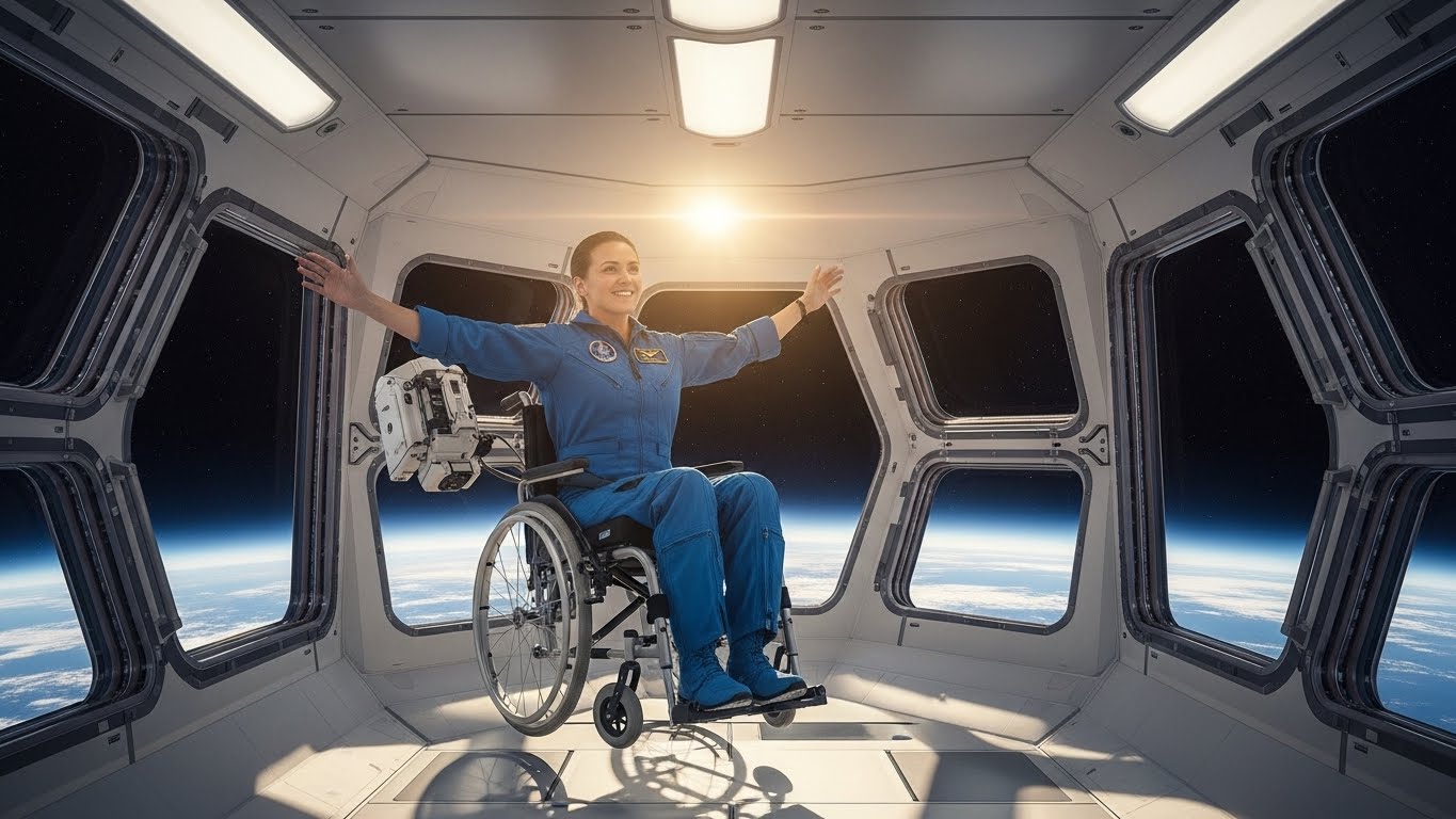 ミカエラ・ベントハウス、車椅子で宇宙の境界線を突破。ブルーオリジンNS-37ミッションの全貌 - innovaTopia - （イノベトピア）