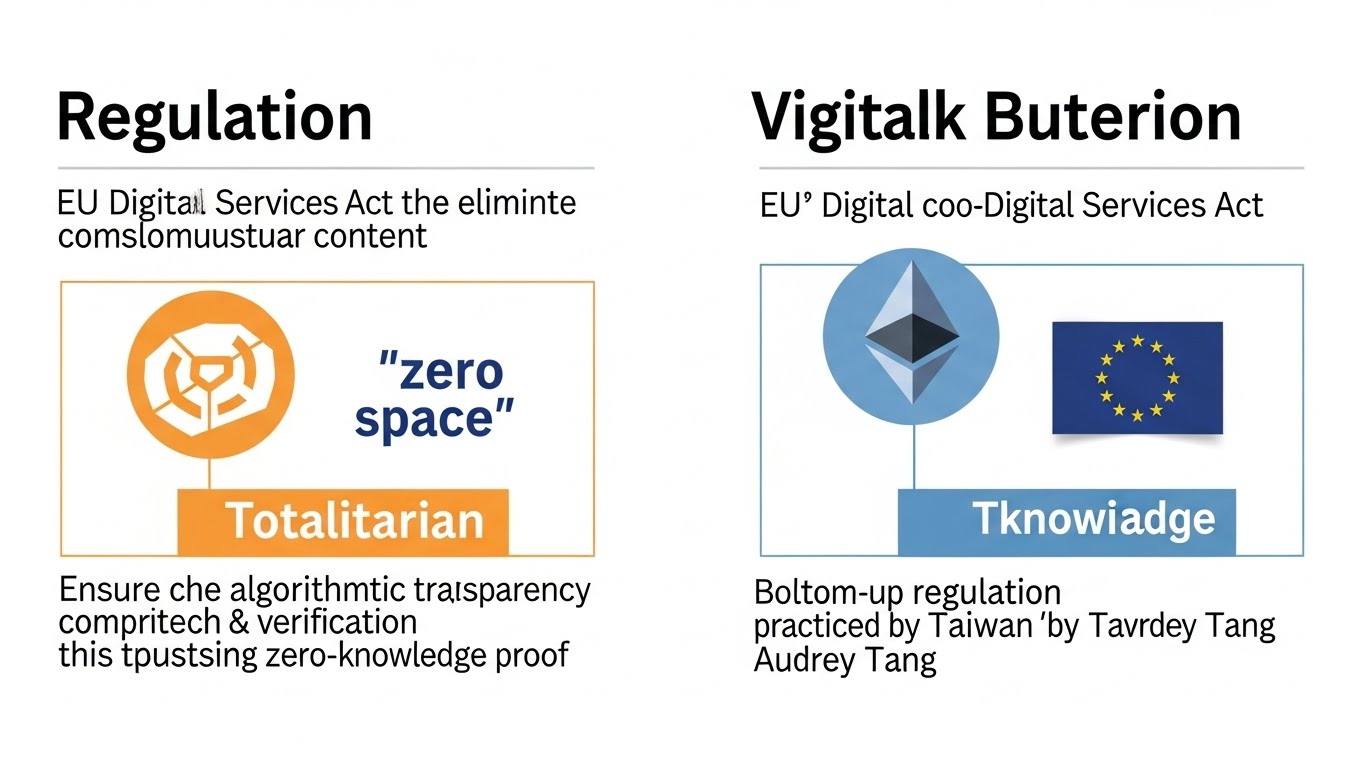 ヴィタリック・ブテリン、EUデジタルサービス法の「ゼロスペース検閲」に警鐘──アルゴリズム透明性と台湾モデルを提唱 - innovaTopia - （イノベトピア）