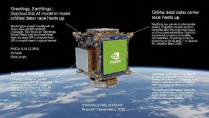 宇宙で初のAI訓練に成功──Starcloud、Nvidia H100搭載衛星で軌道上データセンター時代の幕開け - innovaTopia - （イノベトピア）