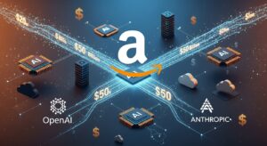 AmazonがOpenAIに最大500億ドル投資検討　競合Anthropicに続く戦略的出資