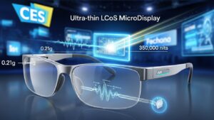 CES 2026：Himax・AUO共同開発のLCoSマイクロディスプレイ、わずか0.21gでARグラス市場に革新 - innovaTopia - （イノベトピア）