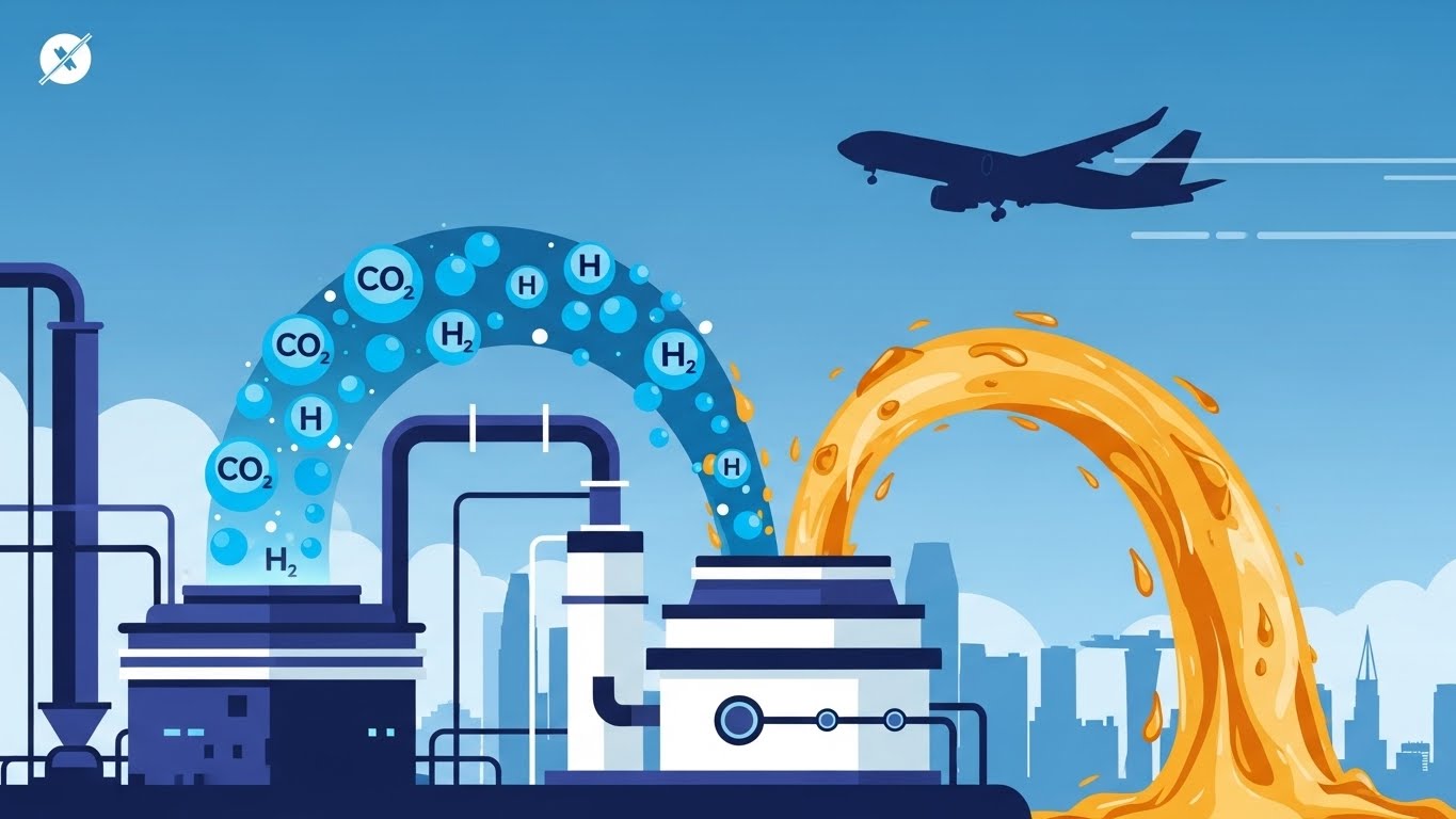 IHI、CO2からSAF合成に成功―直接変換技術で航空脱炭素化へ前進 - innovaTopia - （イノベトピア）