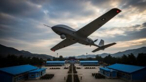 韓国、北朝鮮へのドローン飛行で民間人調査 – 尹錫悦政権元職員2名が関与か、李在明政権に試練