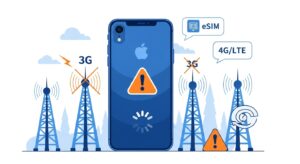 iPhone 16e/AirとiOS26がドコモ3G停波で通信トラブル－IIJmioが注意喚起、他MVNOも影響の恐れ